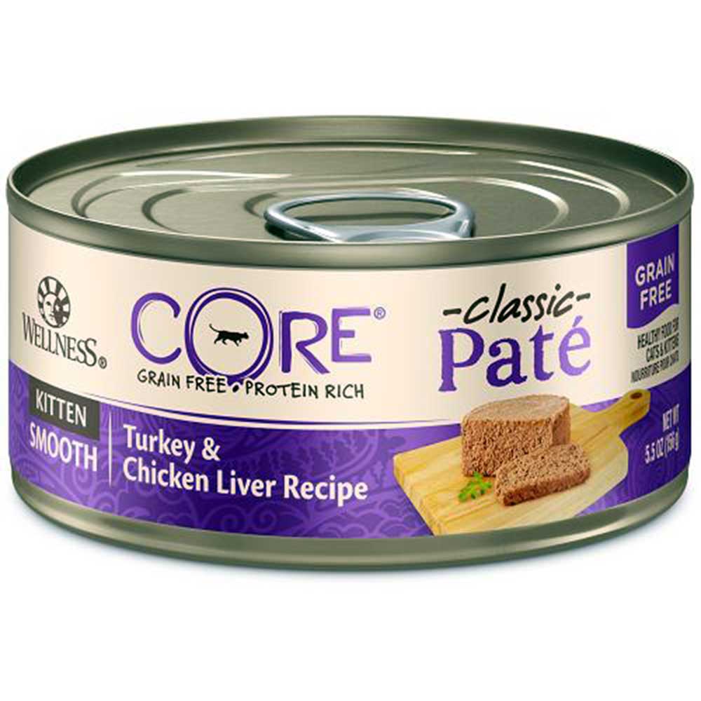 Wellness CORE Pate Kitten Chicken & Turkey Wet Canned Cat Food