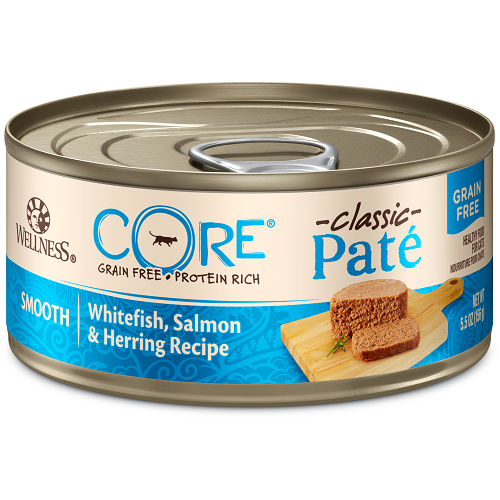 Wellness CORE Pate Whitefish, Salmon & Herring Wet Canned Cat Food