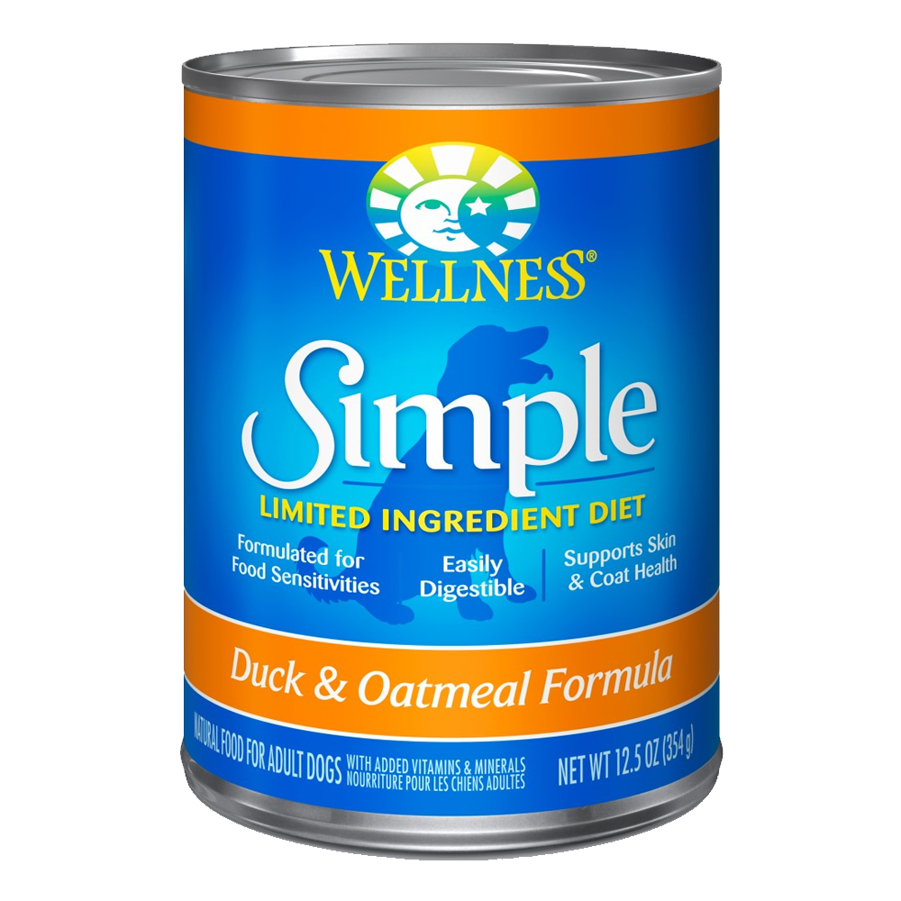 Wellness Simple Duck & Oatmeal Canned Dog Food