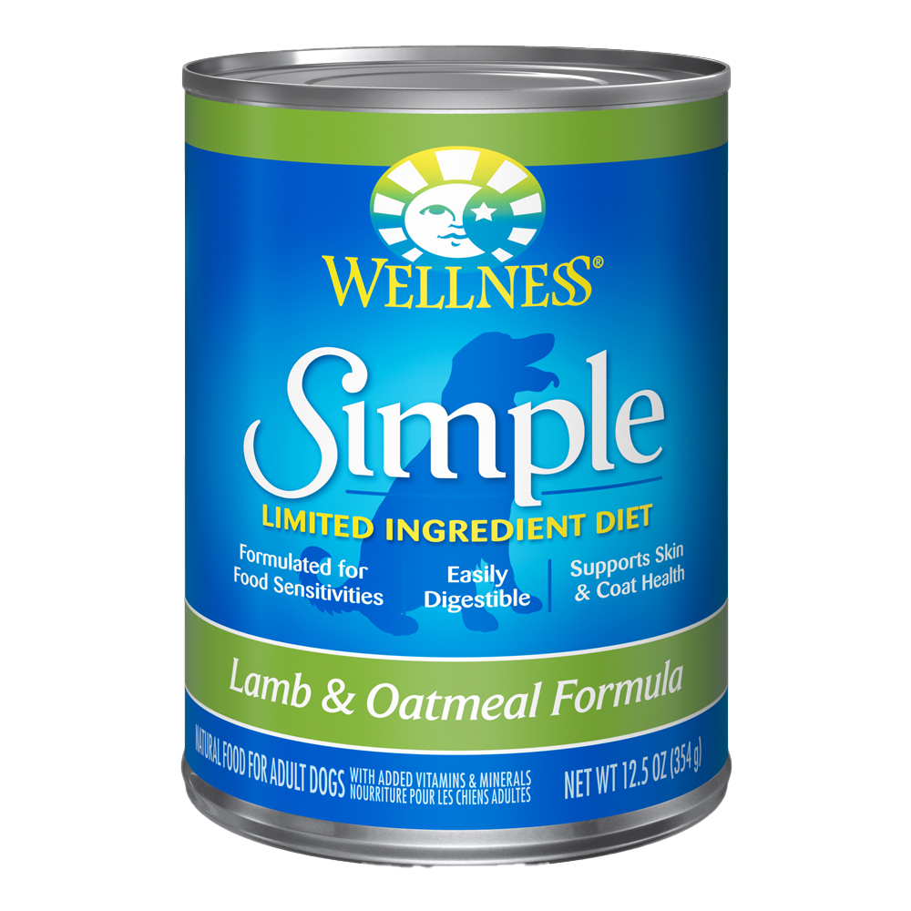 Wellness Simple Lamb & Oatmeal Dog Food