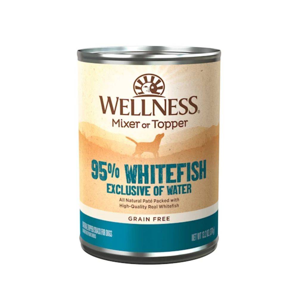 Wellness 95% Whitefish Natural Wet Grain Free Canned Dog Food