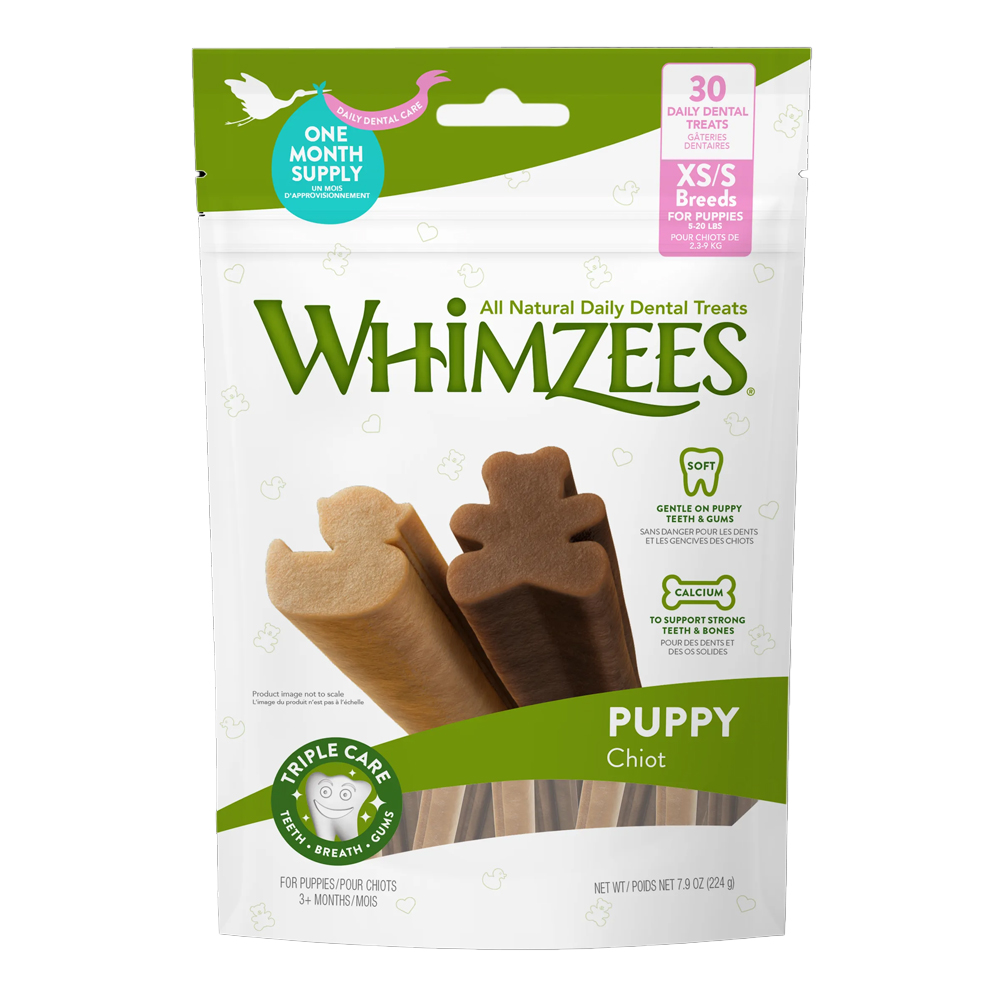 Whimzees Puppy Dental Treats Extra-Small