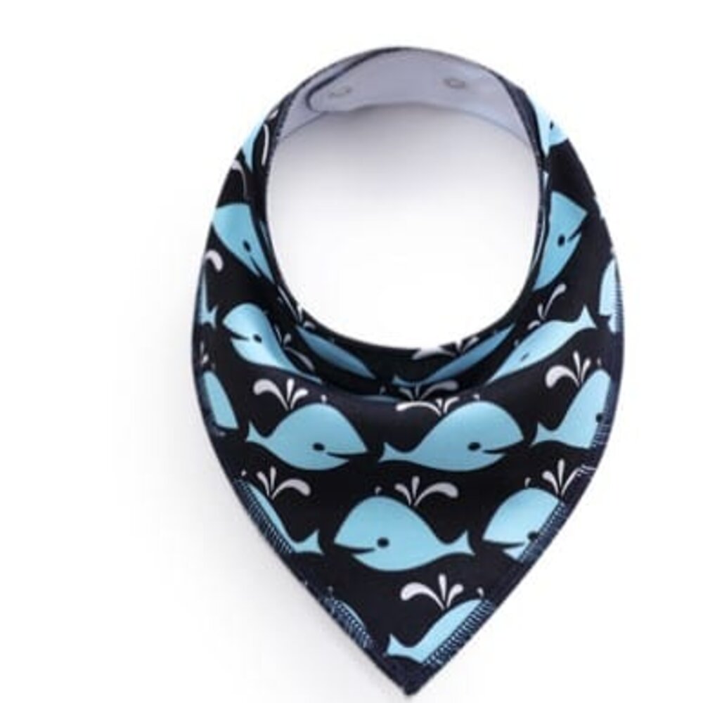 Wiggles Dog Bandana - Blue Whale