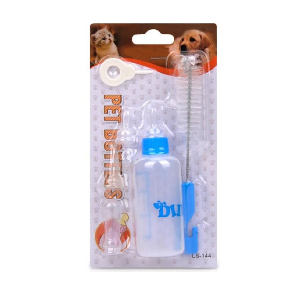 Wiggles Dog Feeding Bottle With Brush