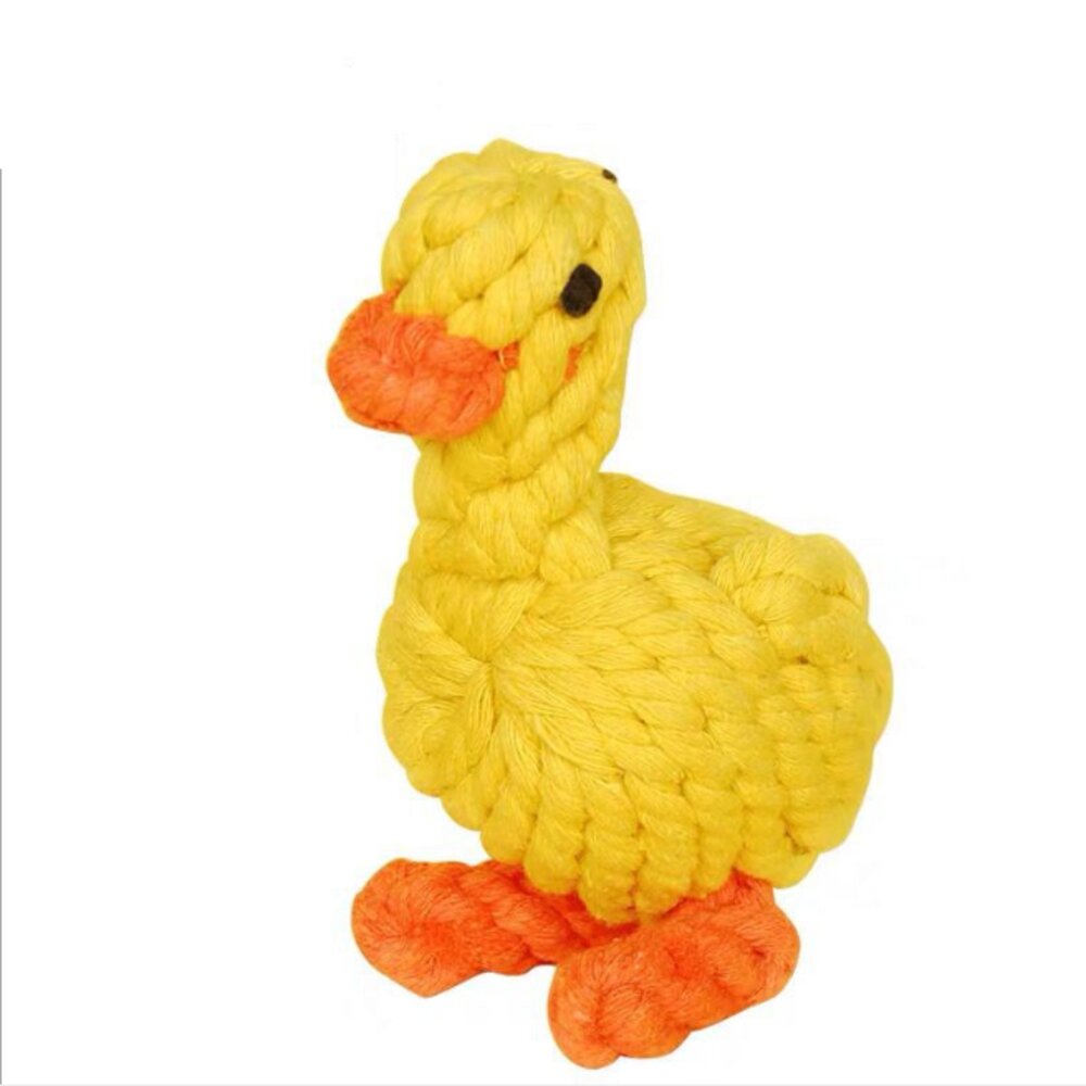 Wiggles Knot Cotton Rope - Duck