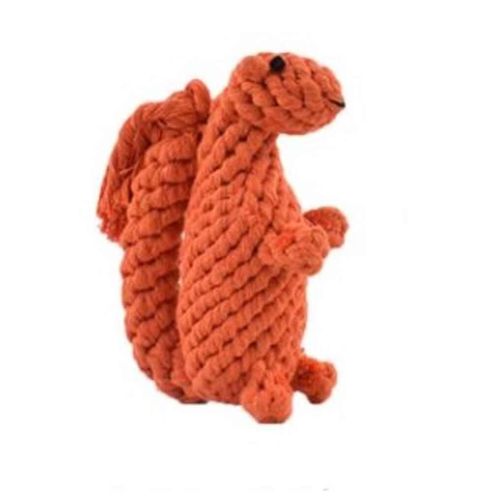 Wiggles Knot Cotton Rope - Squirrel