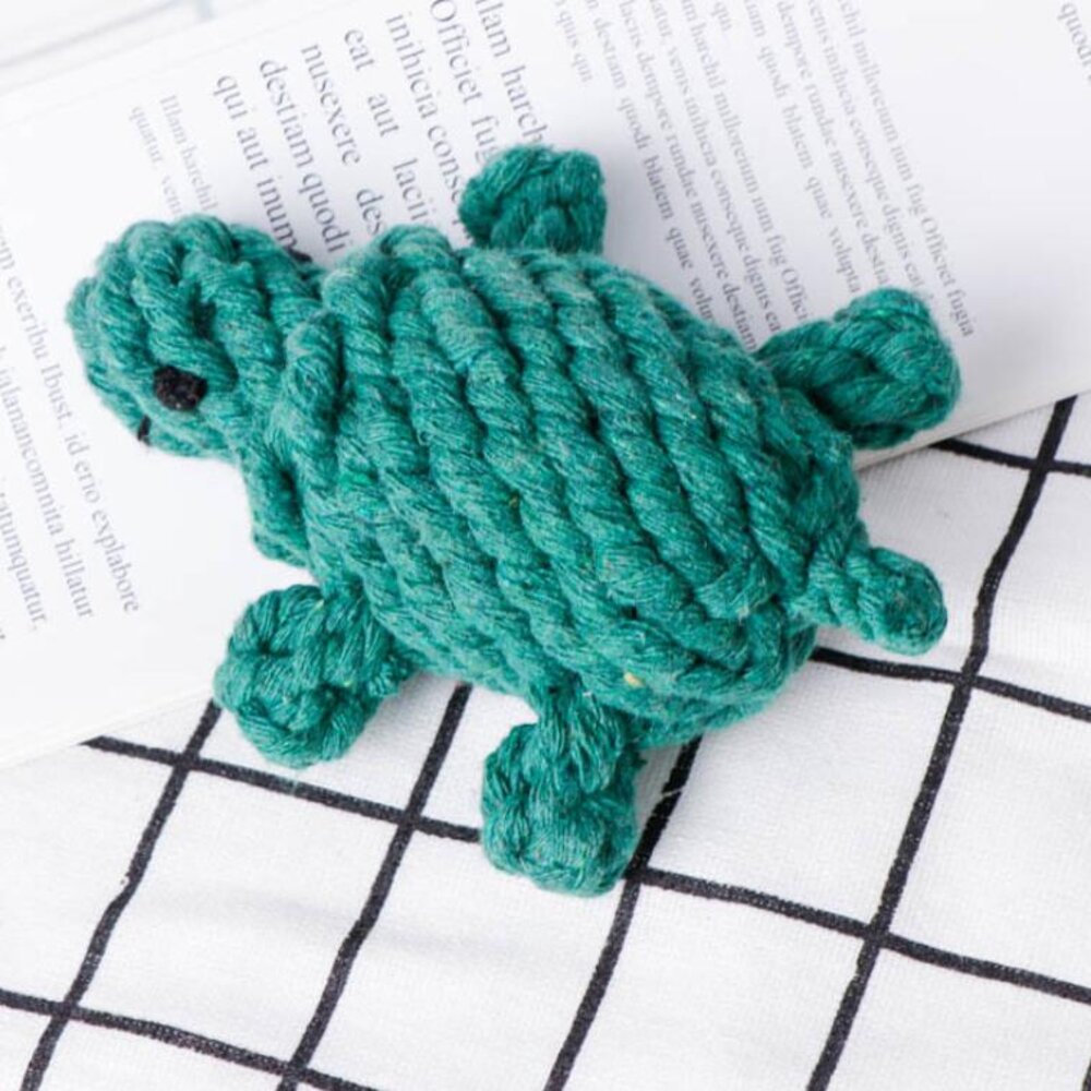 Wiggles Knot Cotton Rope - Tortoise