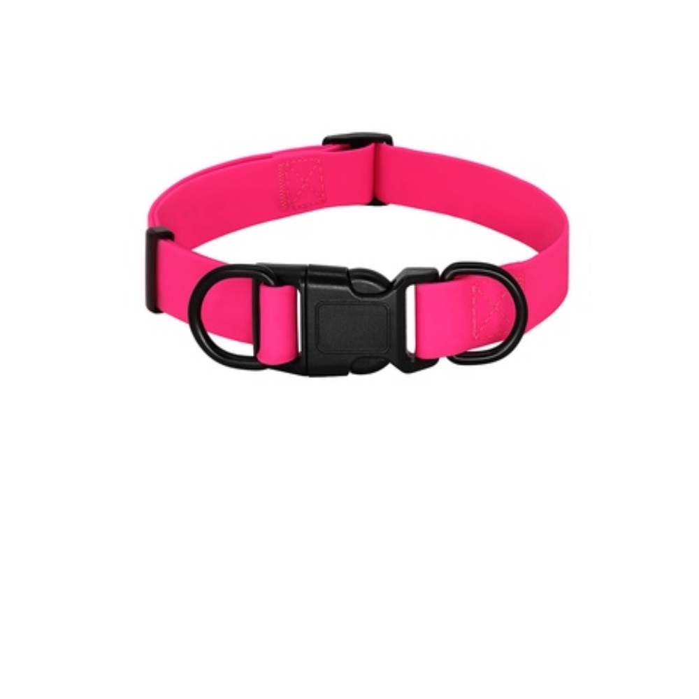 Wiggles PCV Waterproof Collar Pink - Large