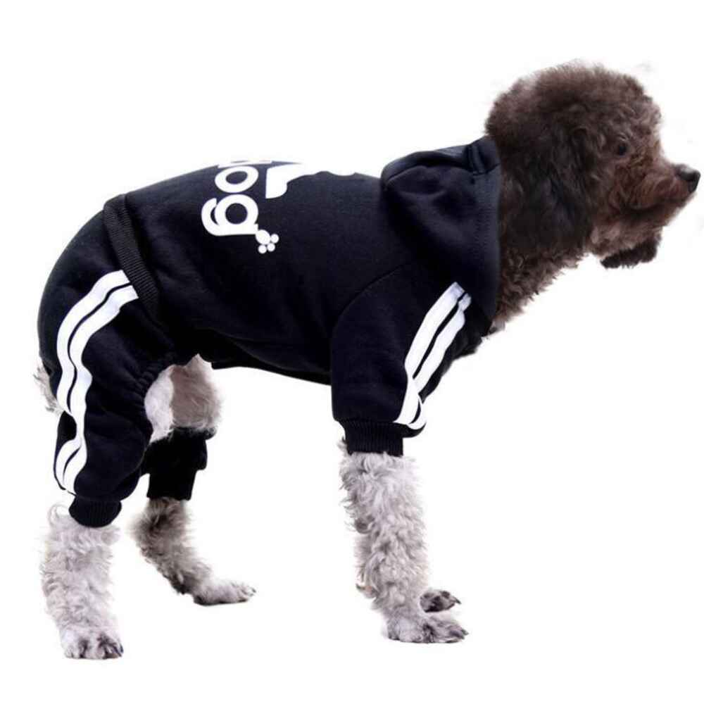 Wiggles Pet Clothes Hoody Black XL