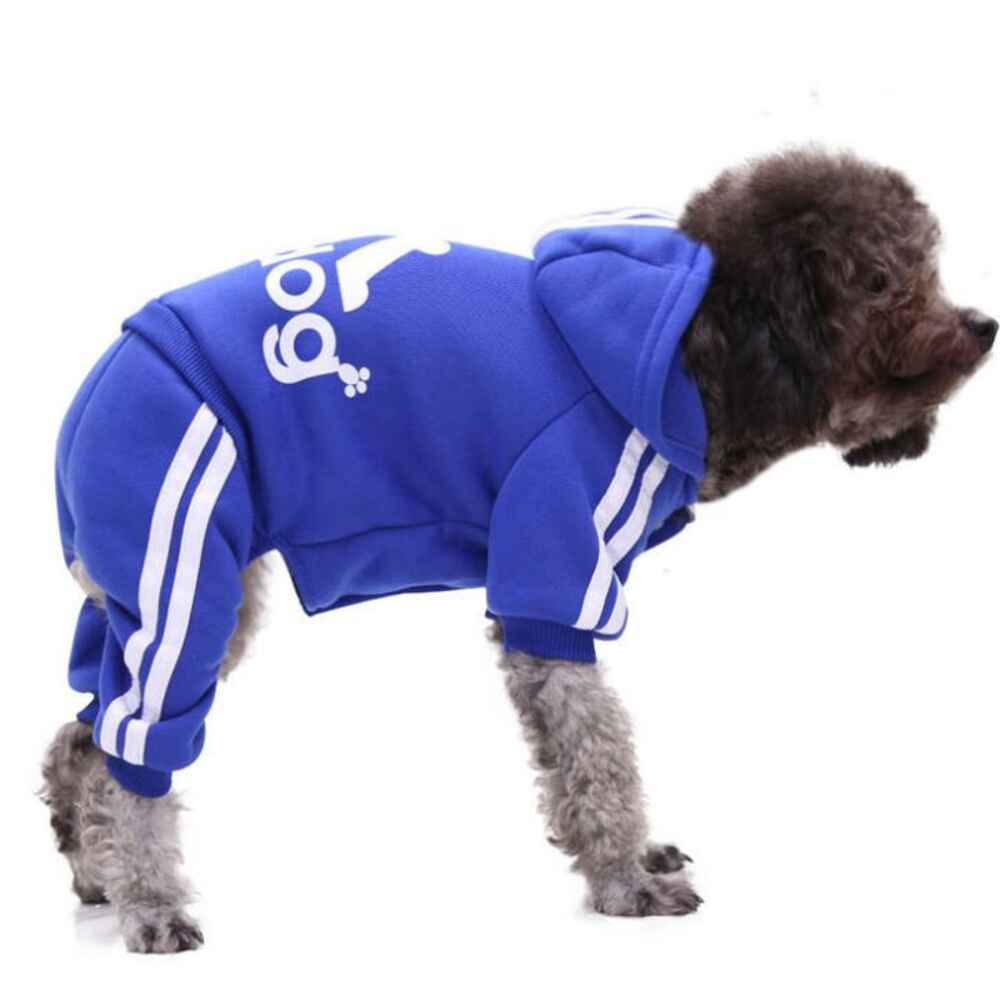 Wiggles Pet Clothes Hoody Blue S