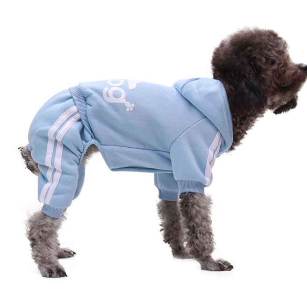 Wiggles Pet Clothes Hoody L/Blue M