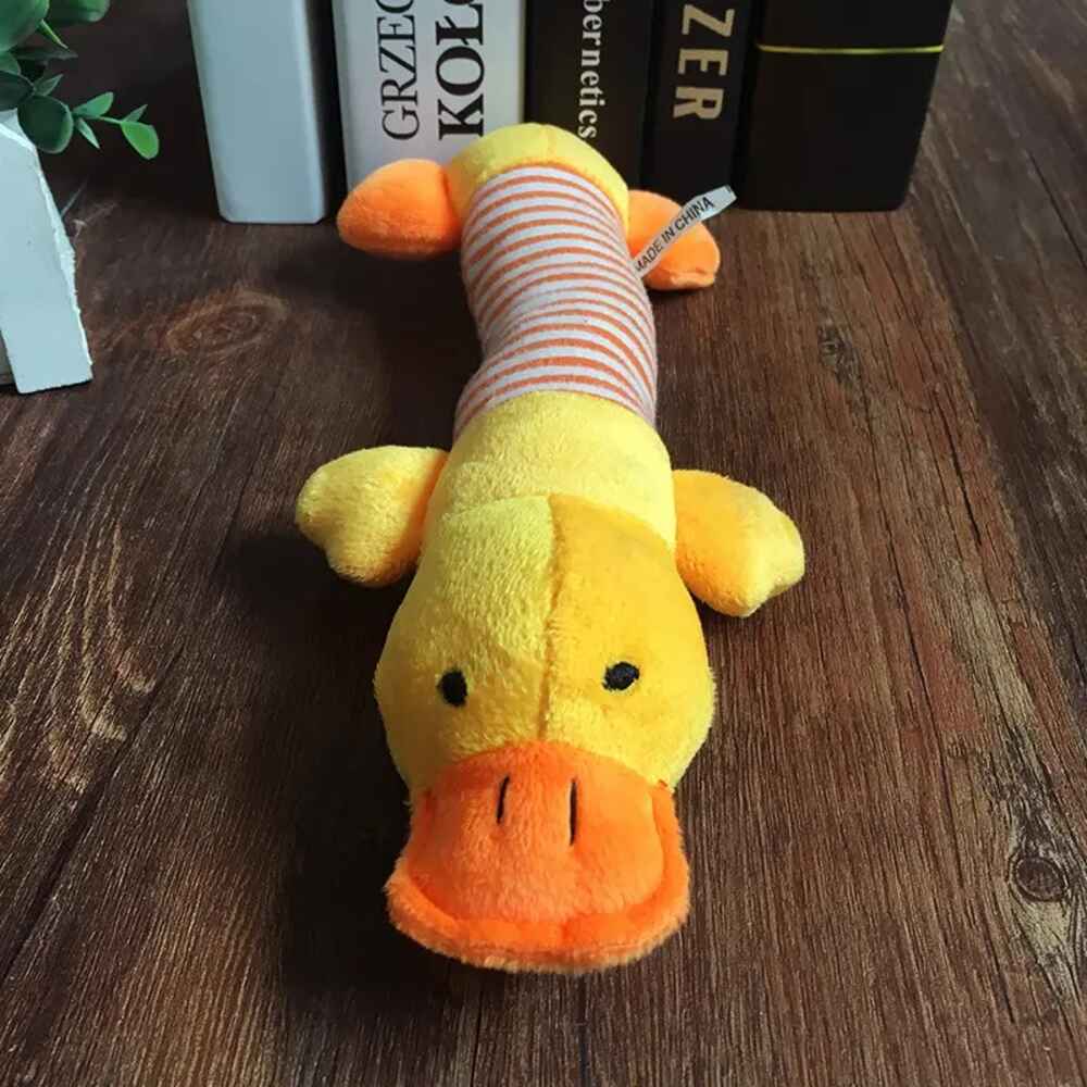 Wiggles Plush Chew Toy Duck