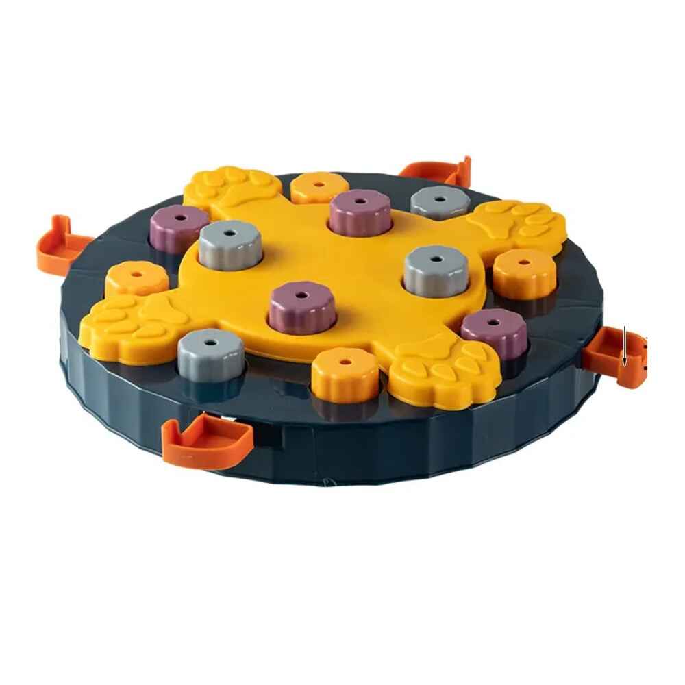 Wiggles Slow Feeder Dog Plate Blue