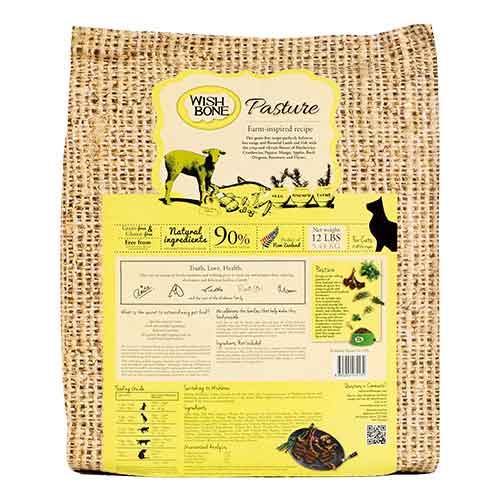 Wishbone Pasture Lamb Dry Cat Food 12lbs