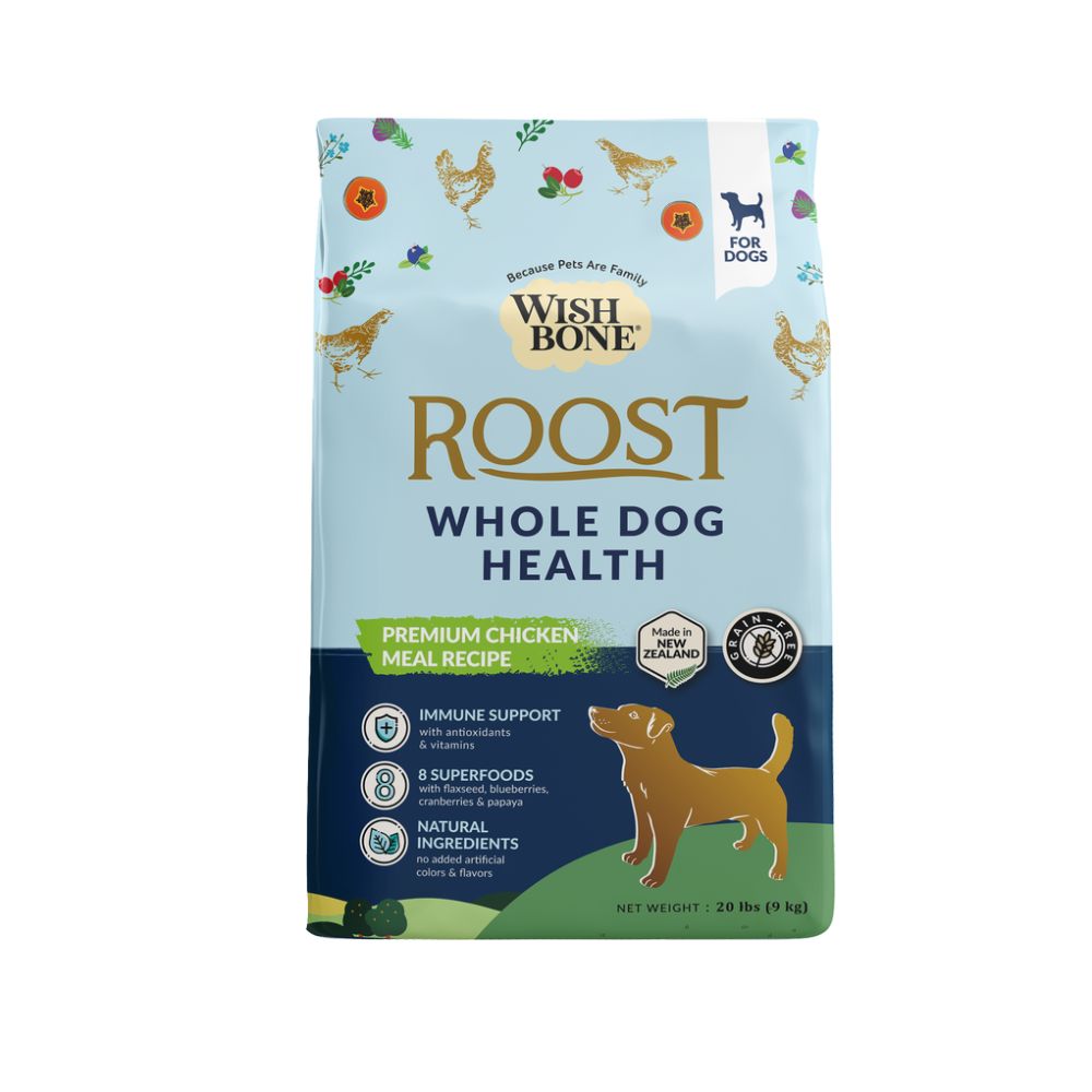 Wishbone Roost Chicken Whole Pet Health Dog Food 4 lbs