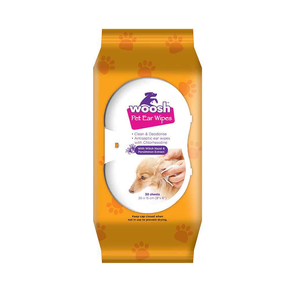 Woosh Pet Ear Wipes 30s