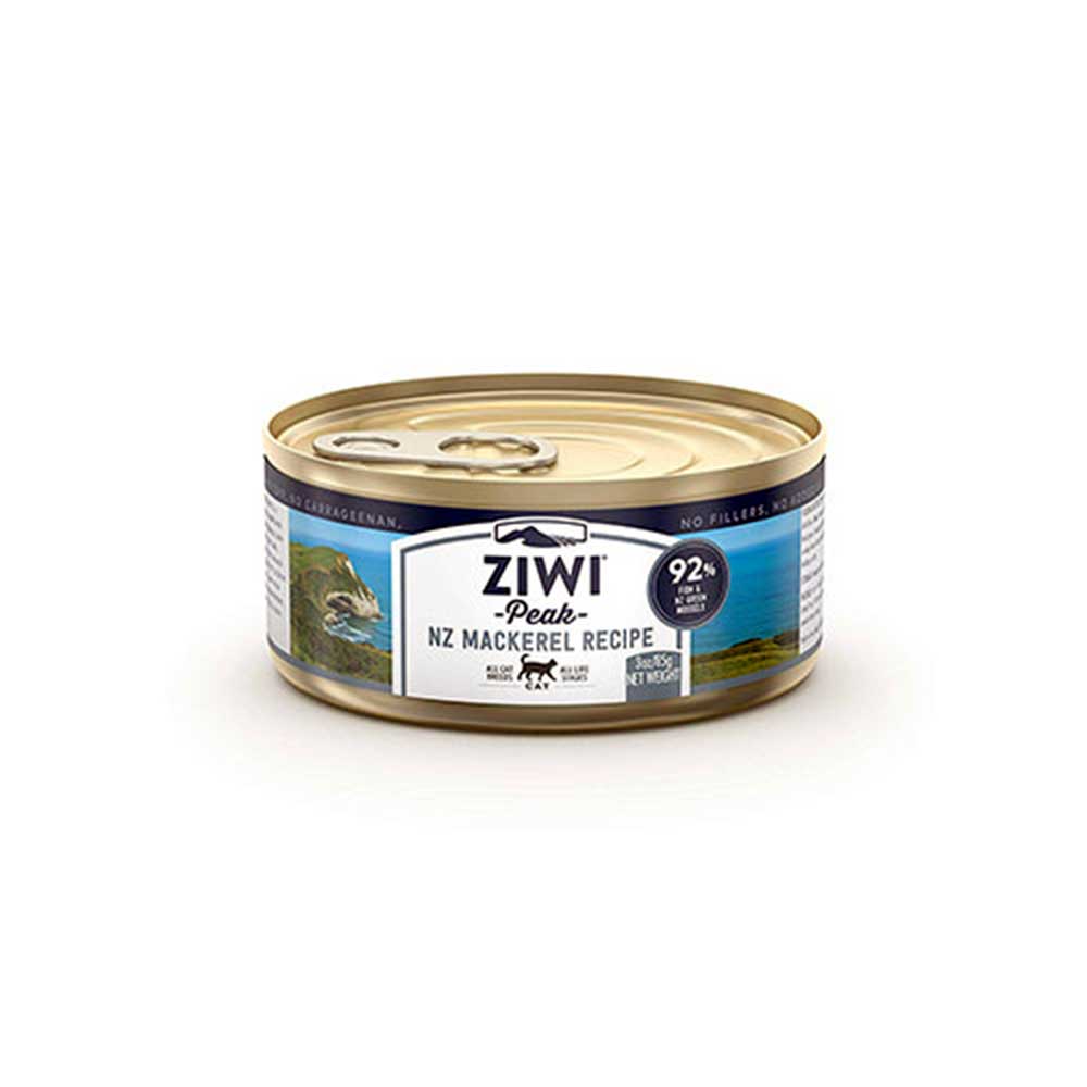 ZiwiPeak Mackerel Recipe Moist Cat Food, 85 gms