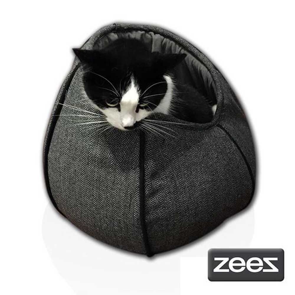 ZeeZ Cat Pod (Tweed Grey)