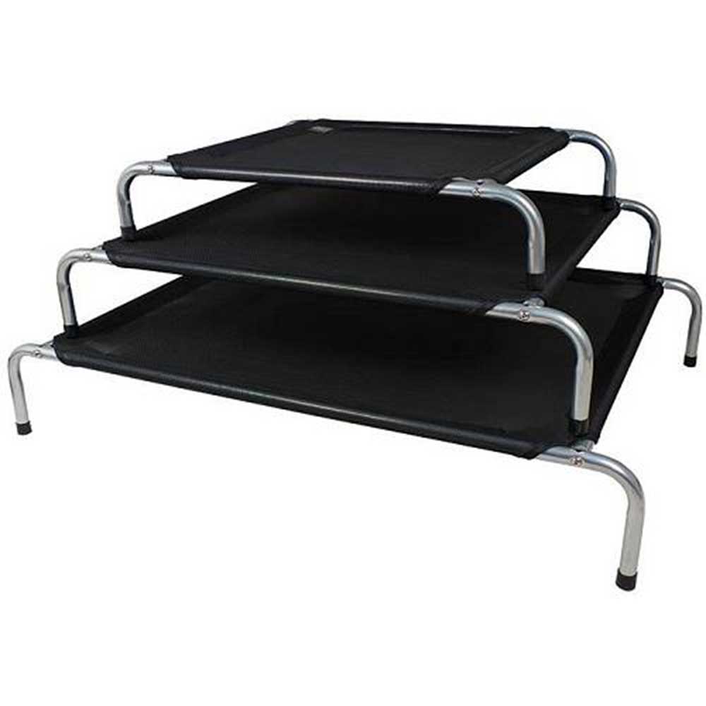 ZeeZ Elevated Pet Beds Black Small