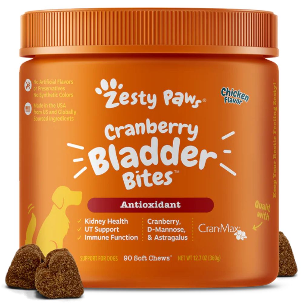 Zesty Paws Chicken Cranberry Bites For Dogs