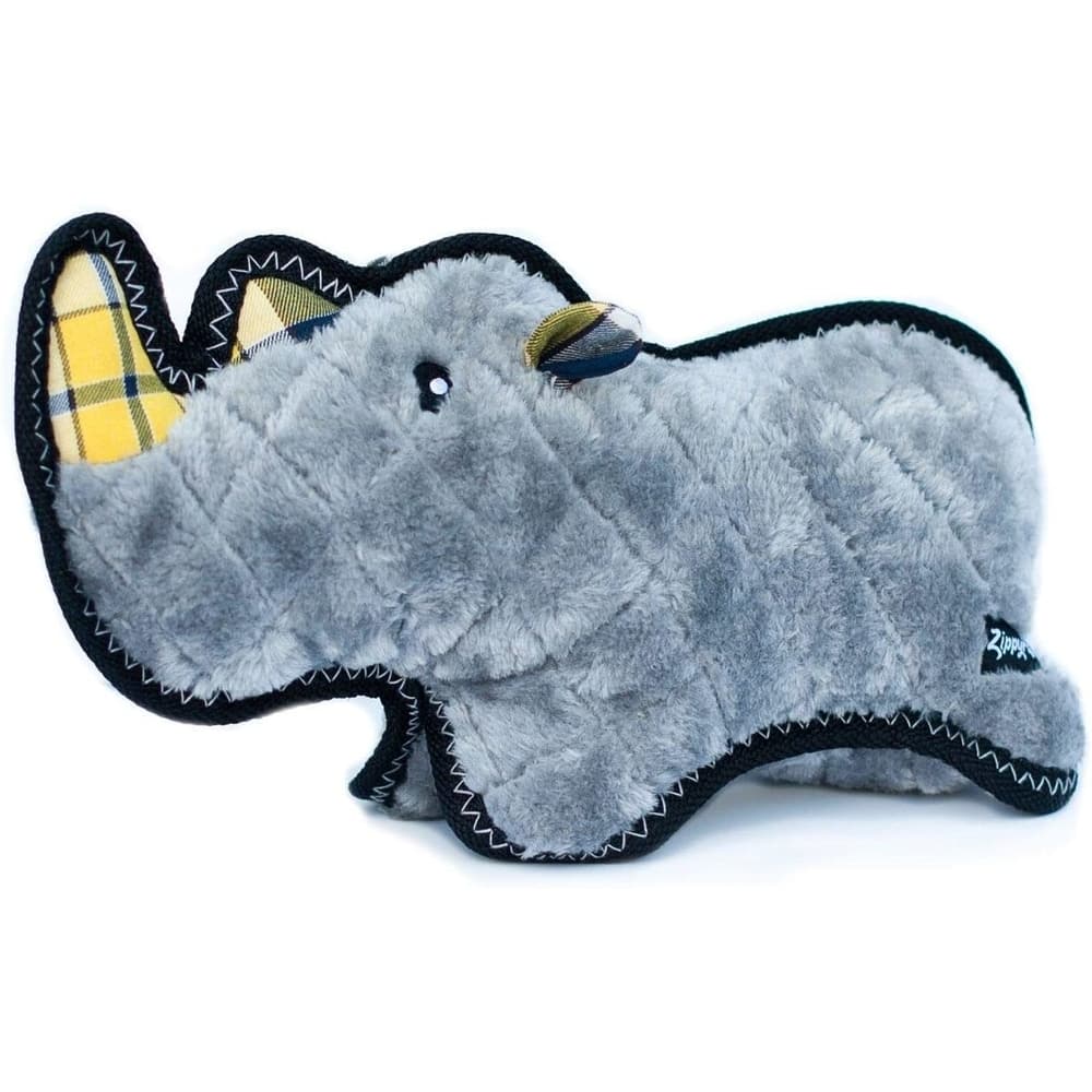 ZippyPaws Z-Stitch Ronny the Black Rhino