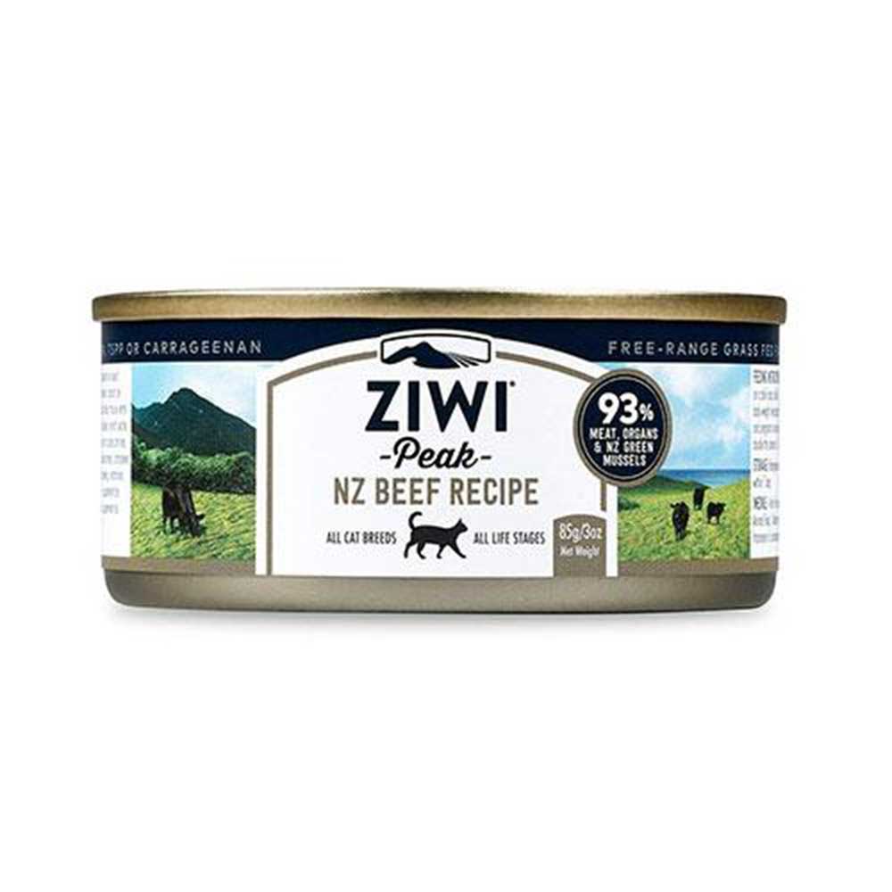 ZiwiPeak Beef Recipe Moist Cat Food 0.18 lbs (85 g)