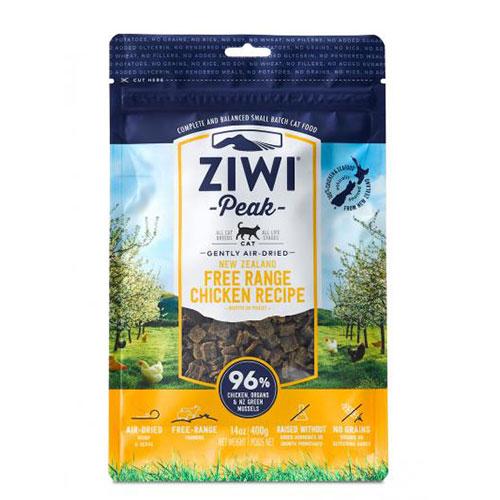 ZiwiPeak Air-Dried Free-Range Chicken Recipe Dry Cat Food 400gm