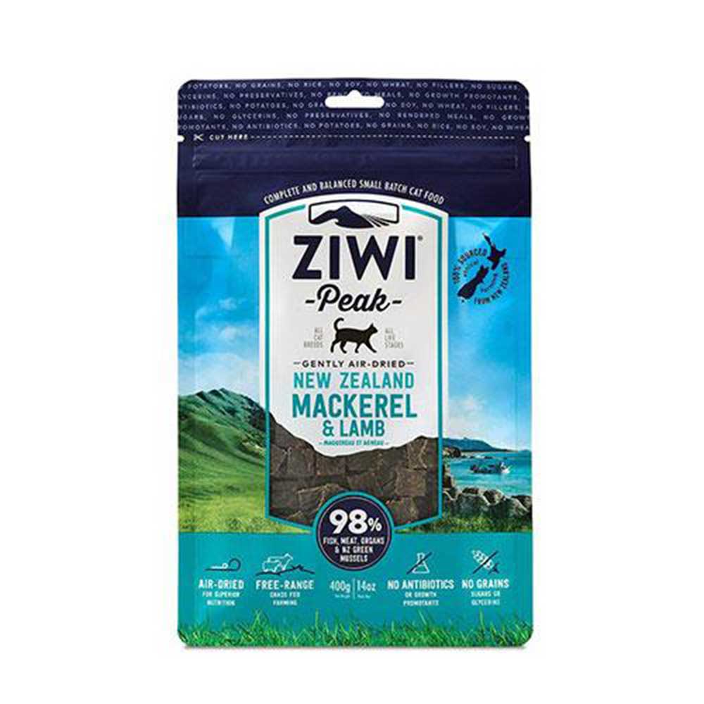 ZiwiPeak Air-Dried Mackerel & Lamb Recipe Dry Cat Food, 2.2 lbs ( 1 kg)