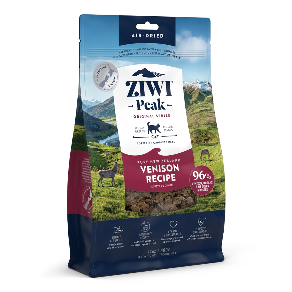 ZiwiPeak Air-Dried Venison Recipe Dry Cat Food