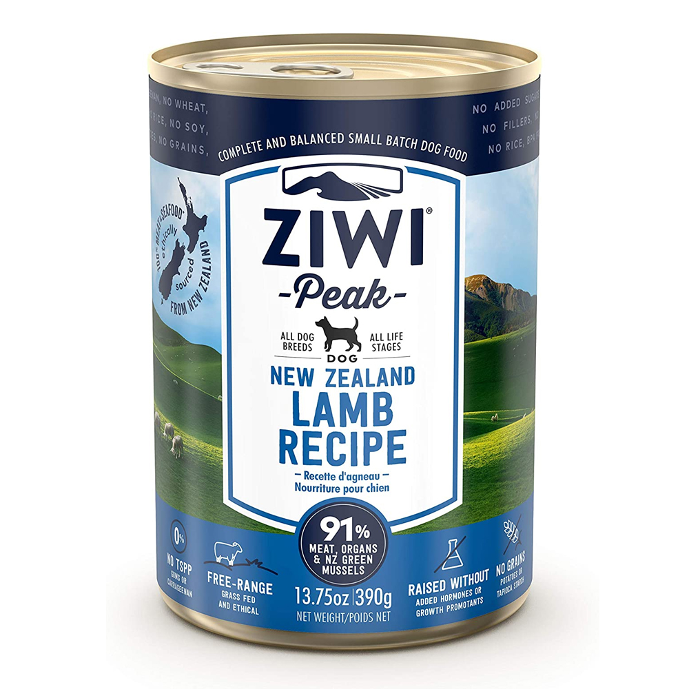 ZiwiPeak Lamb Recipe Moist Dog Food 1 Can