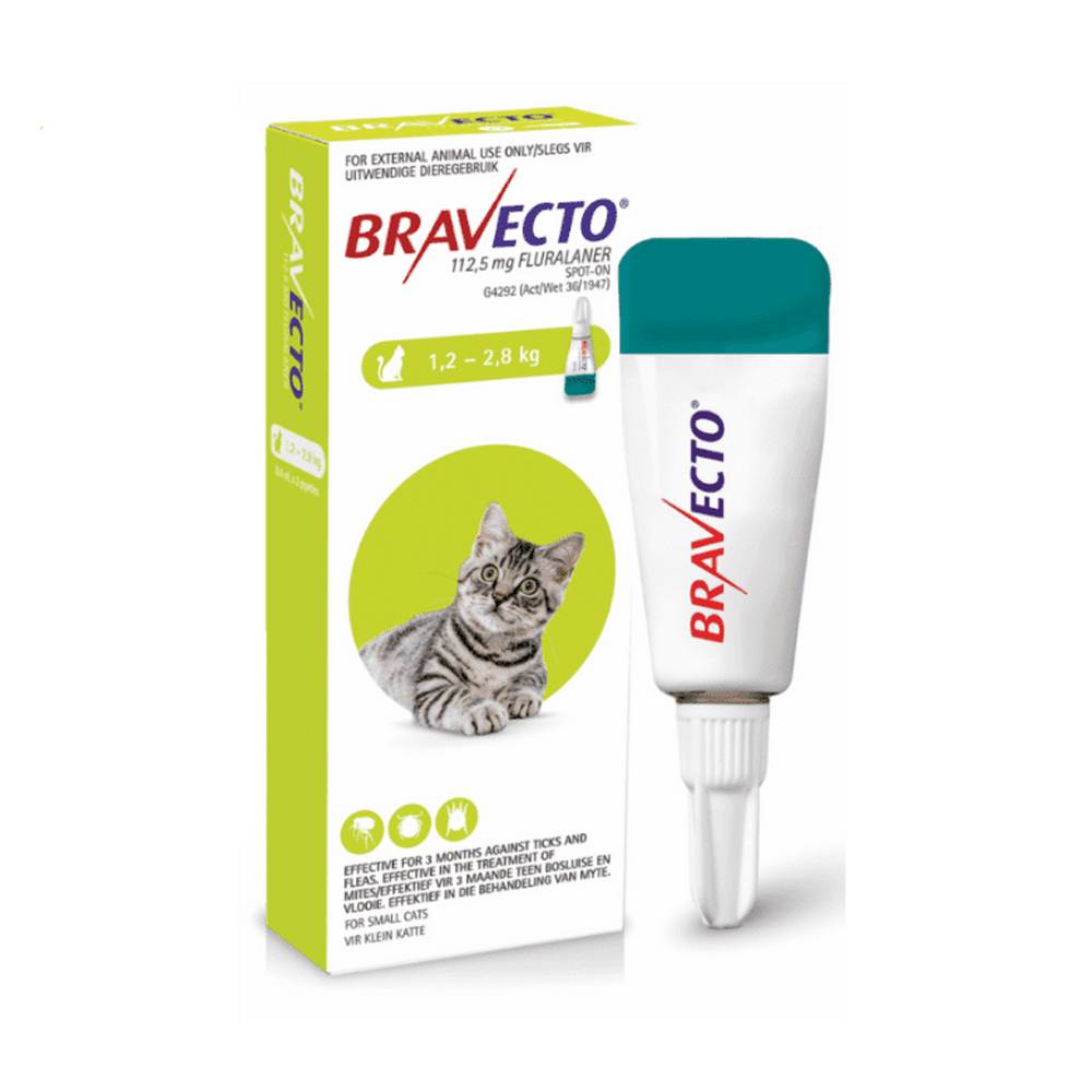 Bravecto Spot On 112.5mg Small Cat