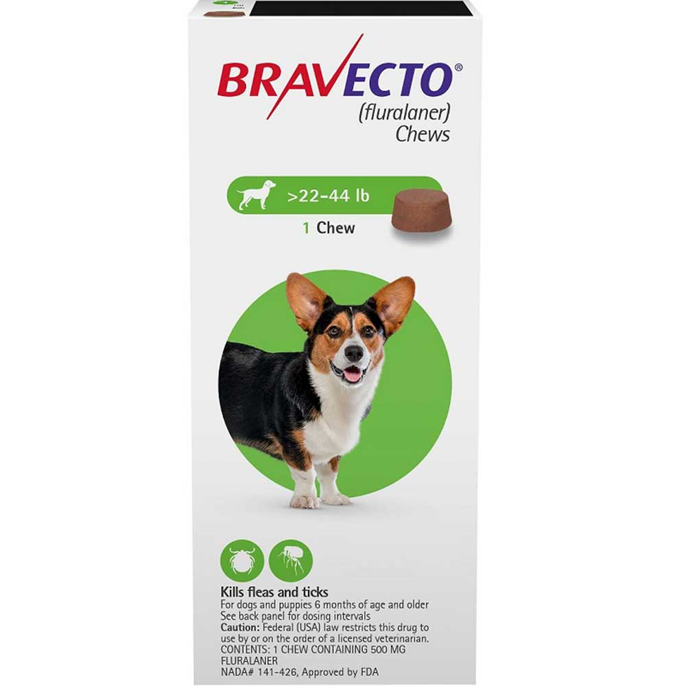 Bravecto Chews For Dogs M (10-20kg)