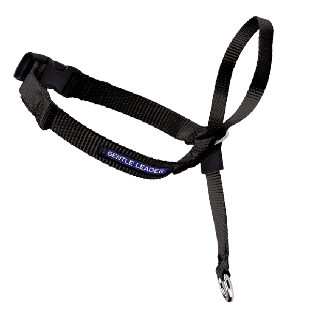 Gentle Leader Dog Head Collar Black - Large