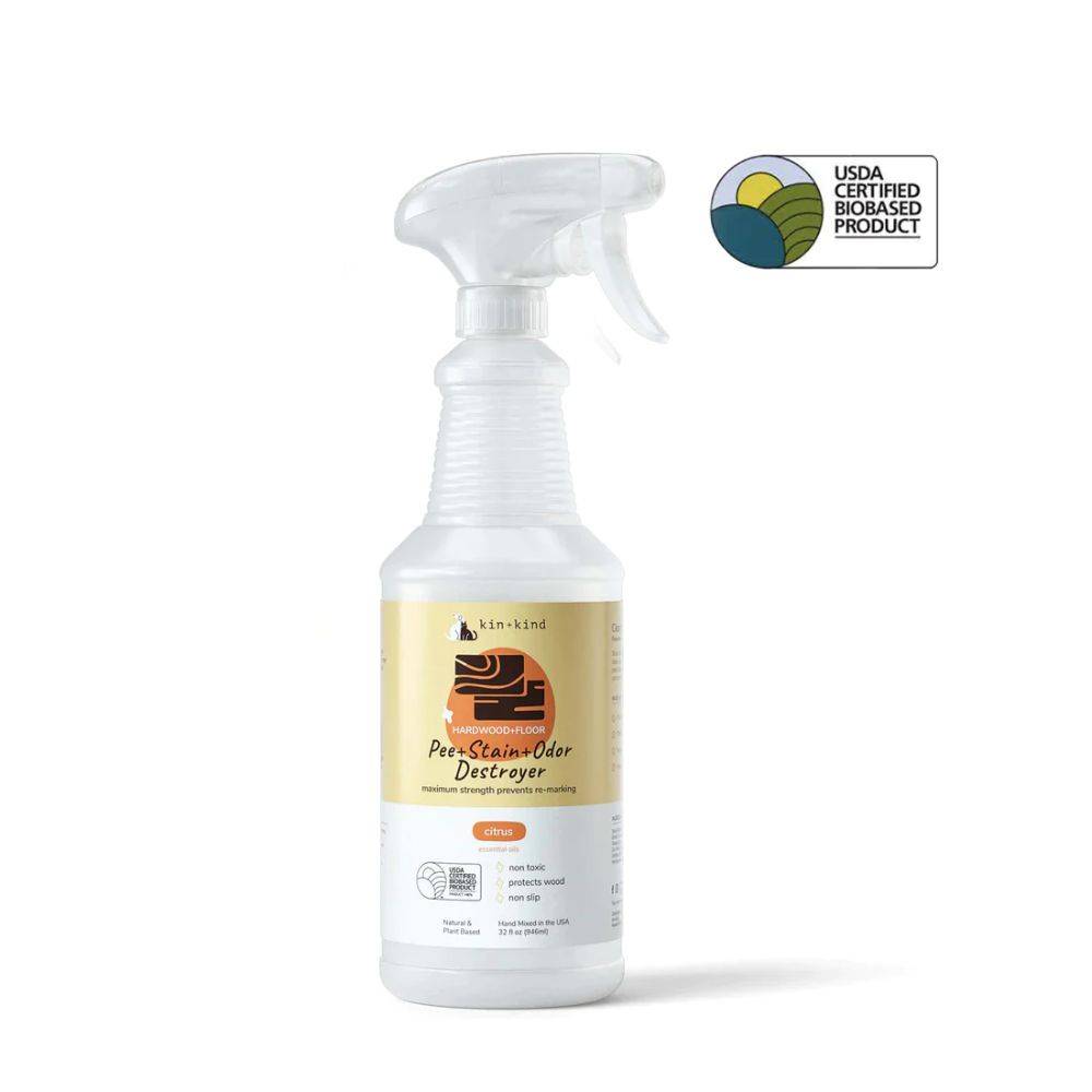 Kin+Kind Urine Destroyer Hardwood & Floor - Orange 32 fl oz (946 ml)