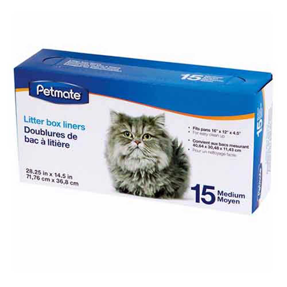 Petmate Cat Litter Pan Liners Medium