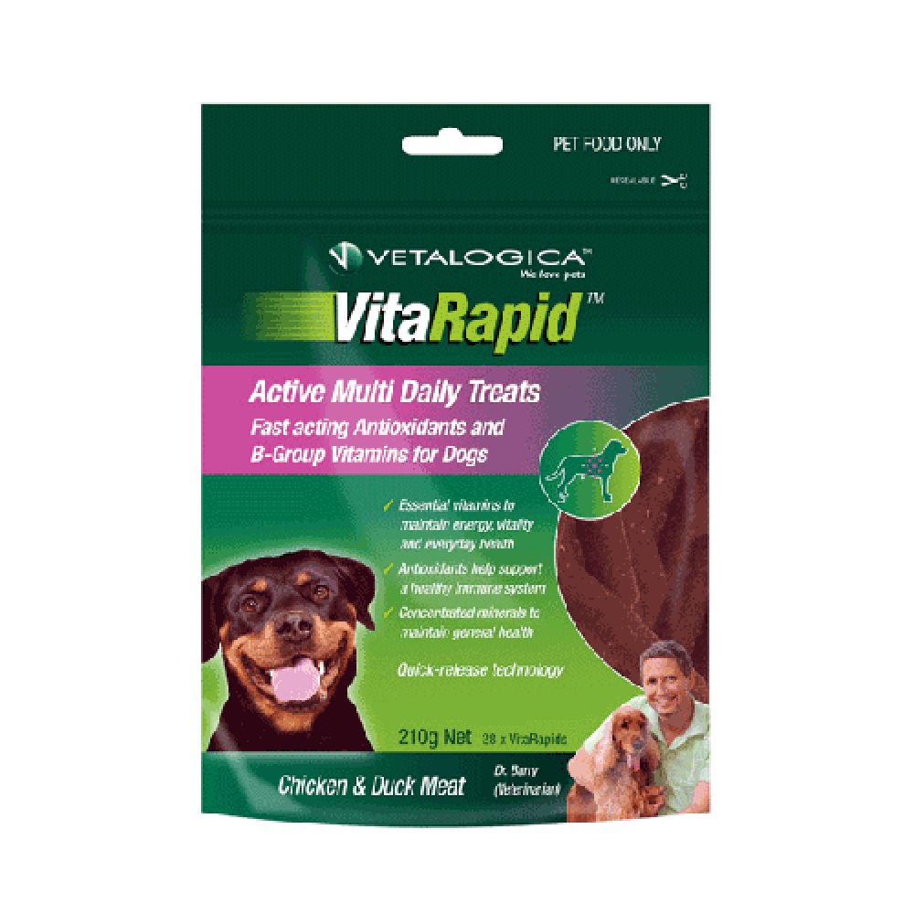 VitaRapid Dog Active Multi Treat 210g