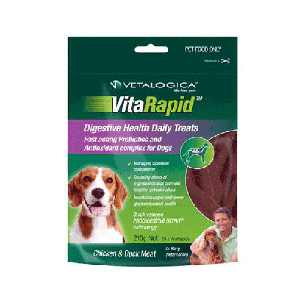 VitaRapid Dog Digestive Treat 210g