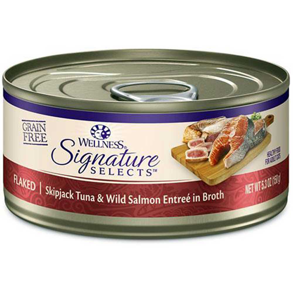 Wellness CORE Signature  Flaked Skipjack Tuna and Salmon