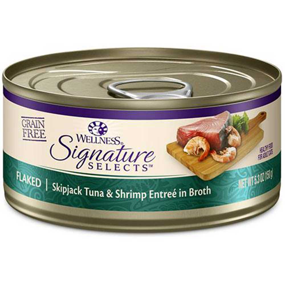 Wellness CORE Signature  Flaked Skipjack Tuna and Shrimp