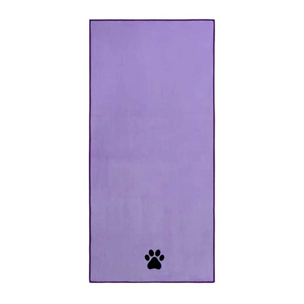 Wiggles Super Absorbent Quick Dry Pet Towel L Purple