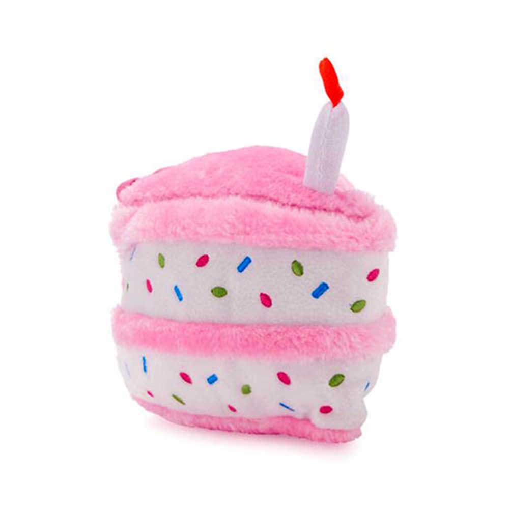 ZippyPaws Birthday Cake Pink